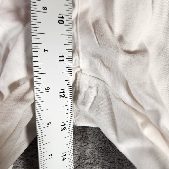 Nat Nast Shorts Men's38X10 (Tag 36) White Flat Front Cotton Cargo Casual Cream - Picture 3 of 11